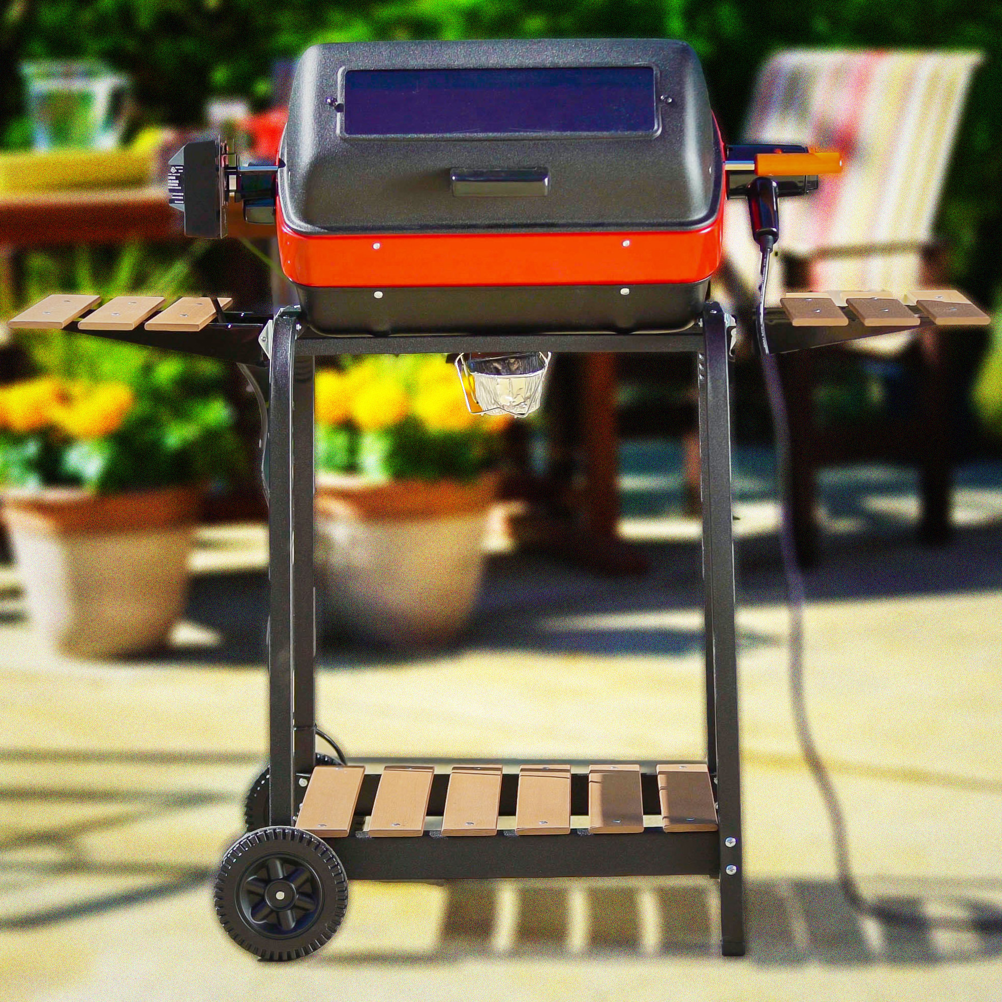Meco 28" 9000 Series Easy Street Cart Portable Electric Grill & Reviews